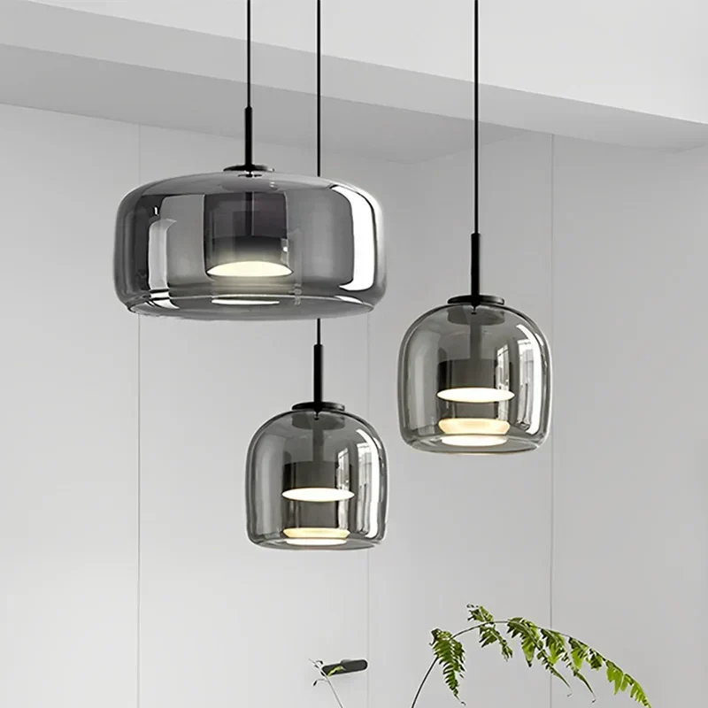 NordicGlow - Minimalistisk LED Pendellampe for et Tidløst Utseende | Luvikno