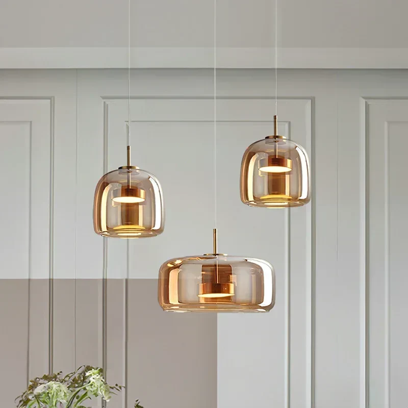 NordicGlow - Minimalistisk LED Pendellampe for et Tidløst Utseende | Luvikno