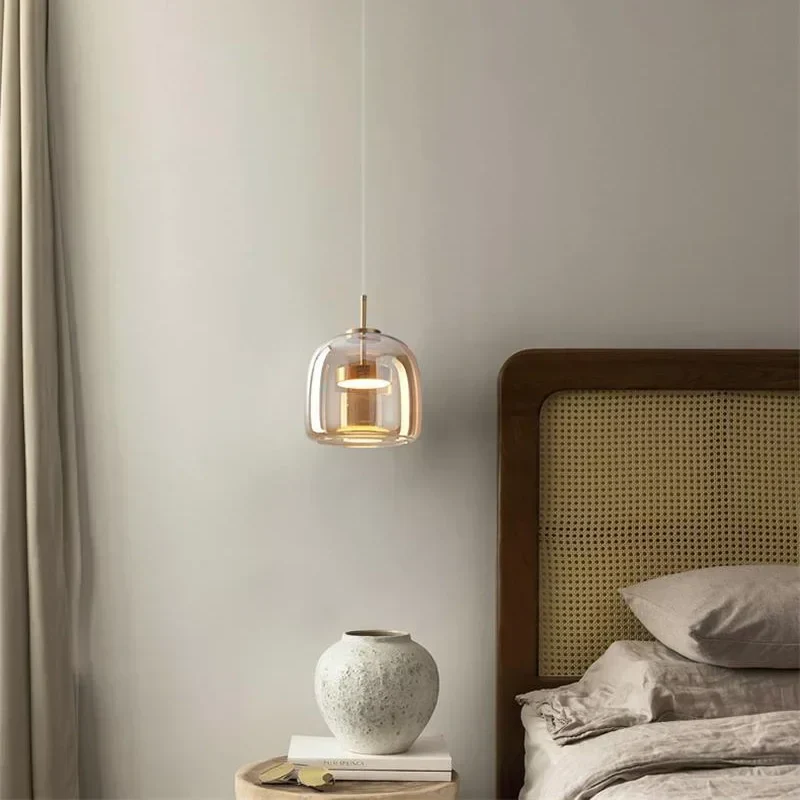 NordicGlow - Minimalistisk LED Pendellampe for et Tidløst Utseende | Luvikno