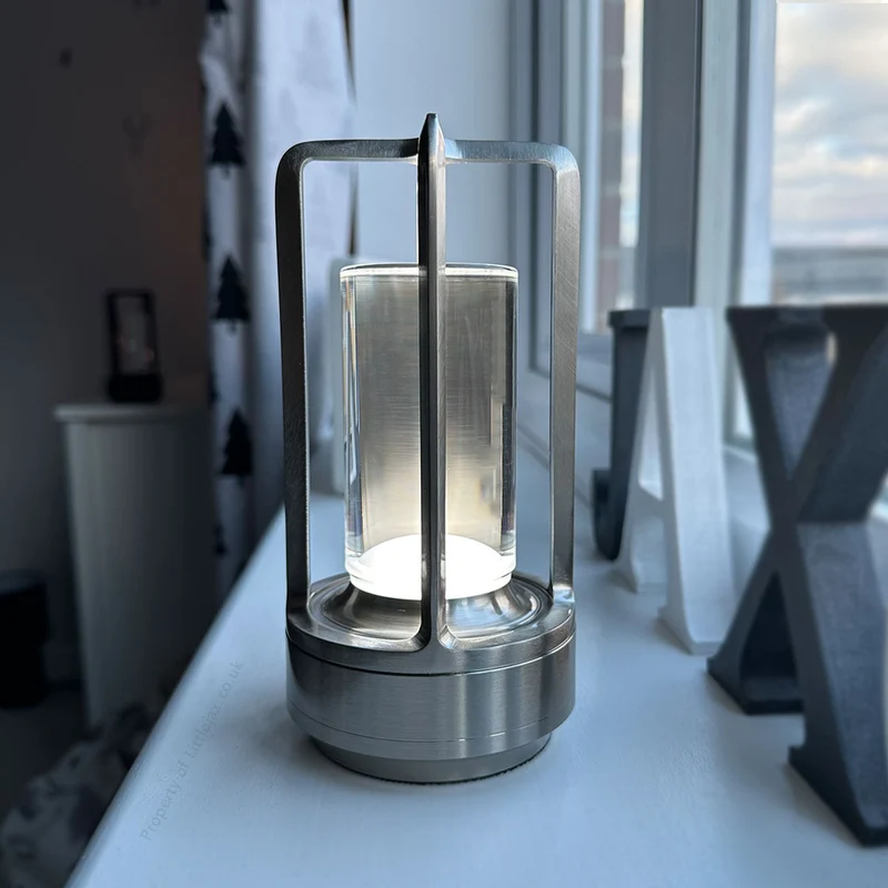 Trådløs vintage lantern bordlampe | Luvikno