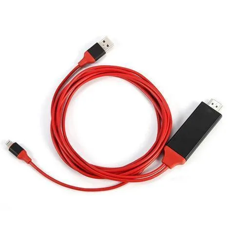 Fast-Link HDMI TV-kabel - Rød | Luvikno
