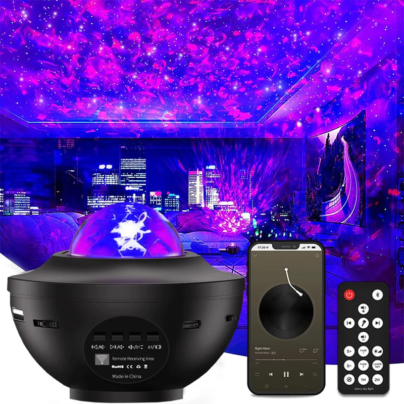 Galaxy Høyttaler Festlys | Luvikno