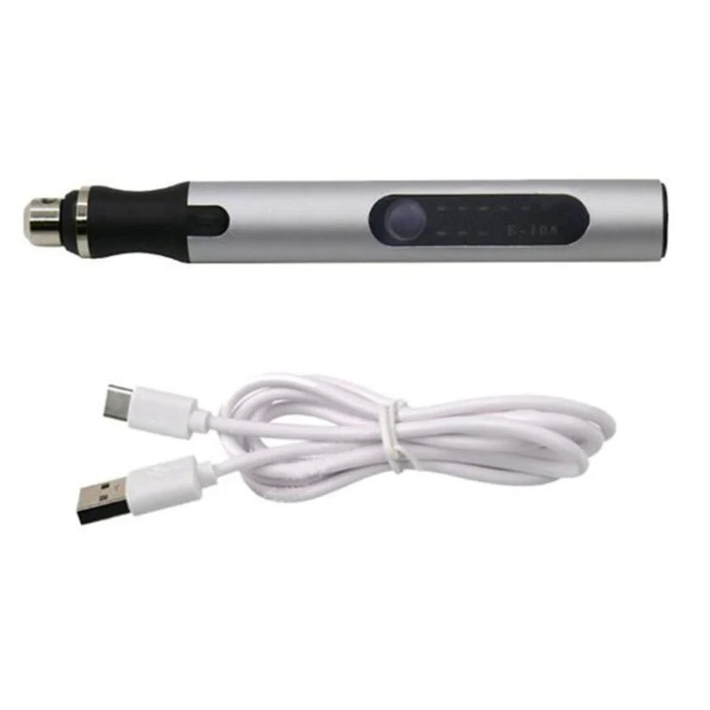 Graveringspenn - egnet for nybegynnere - brukervennlig og intuitiv - 200g. - Inkluderer USB-C hurtigladerkabel - Vekkerklokke | Luvikno