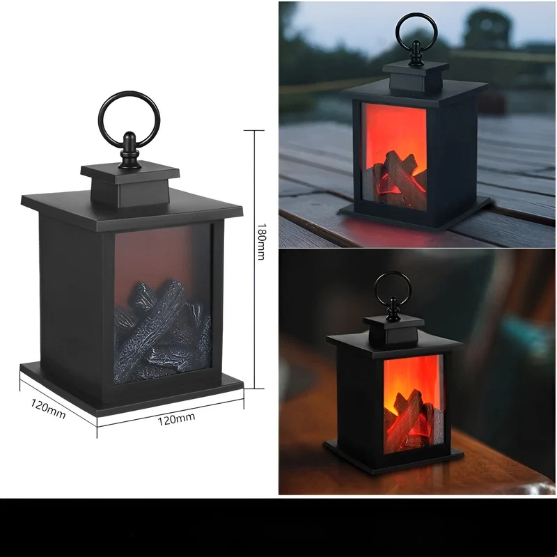RadiantGlow Flamme Lampe - Bring Varme og Atmosfære til hjemmet ditt | Luvikno