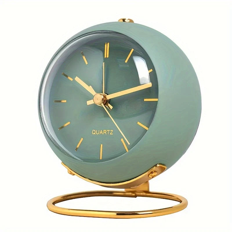 TimelessBell – Retro Analog Vekkerklok med Stillegående Bevegelse | Luvikno