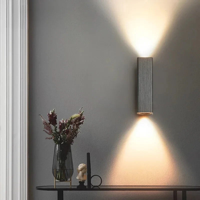 LumiGlow - Stillegående LED Vegglampe med Varme og Kjølige Lys | Luvikno
