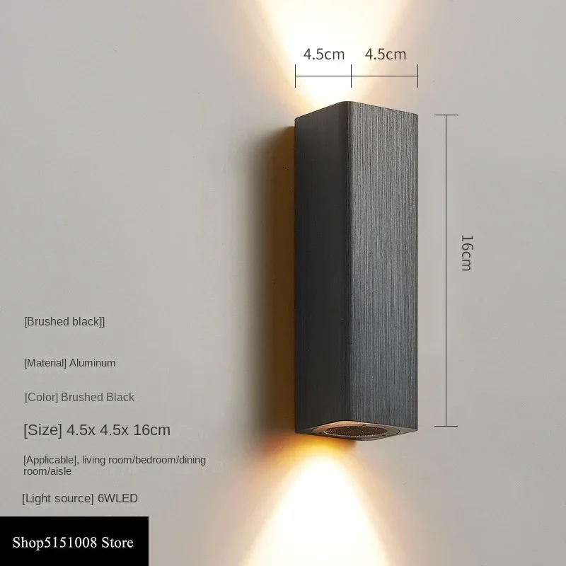 LumiGlow - Stillegående LED Vegglampe med Varme og Kjølige Lys | Luvikno