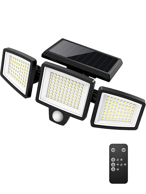 SolarGuard - Super Bright LED Sikkerhetslys med Bevegelsessensor | Luvikno