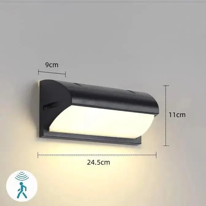 Værbestandig LED utendørsbelysning – Smart bevegelsessensor | Luvikno