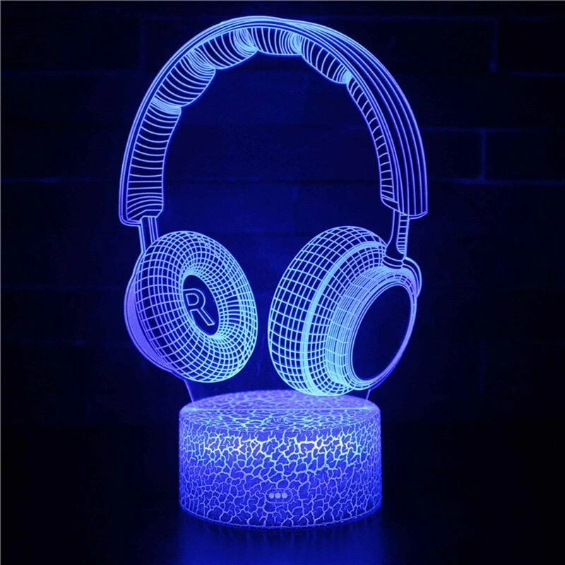 Gamer 3D LED-lamper | Luvikno