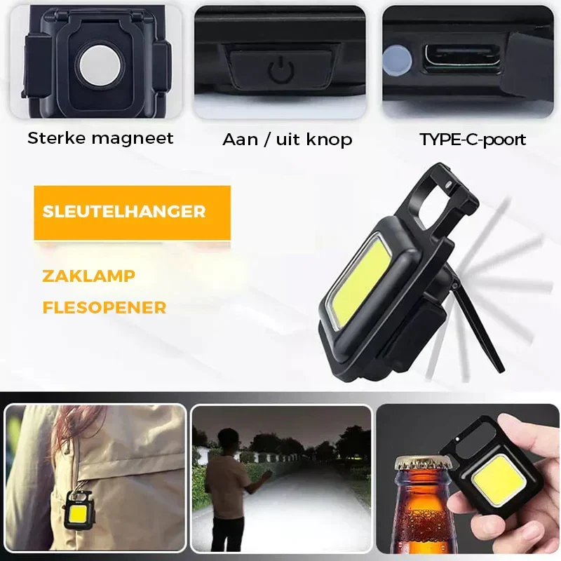 Oppladbar LED Lys | Oppladbar LED Lampe for Fleksibel Belysning | Luvikno