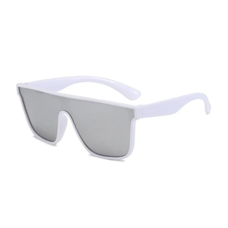 Dame Sporty solbriller med bred ramme og polariserte linser Luvikno