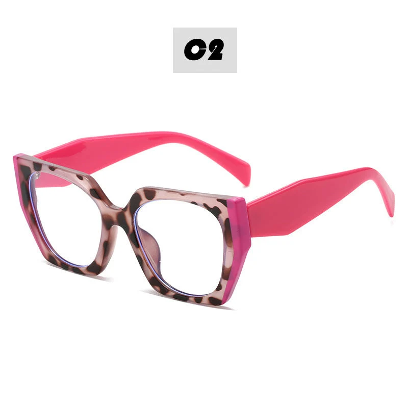 Dame Modisk Oversized Brille Luvikno