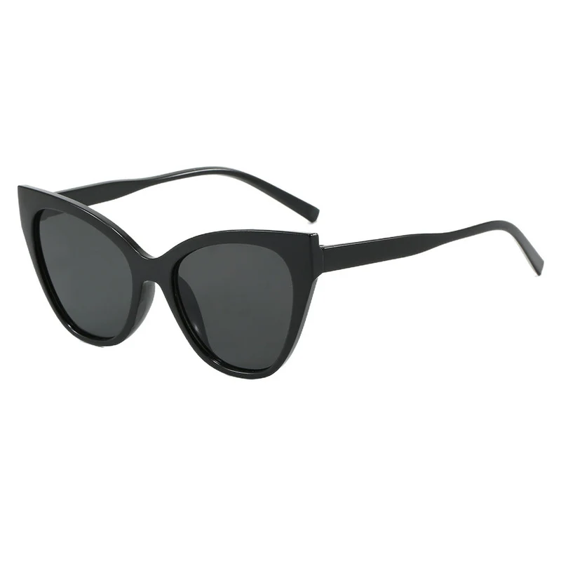 Dame Cat-Eye solbriller med UV-beskyttelse og moderne ramme Luvikno