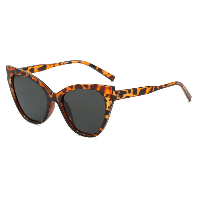 Dame Cat-Eye solbriller med UV-beskyttelse og moderne ramme Luvikno