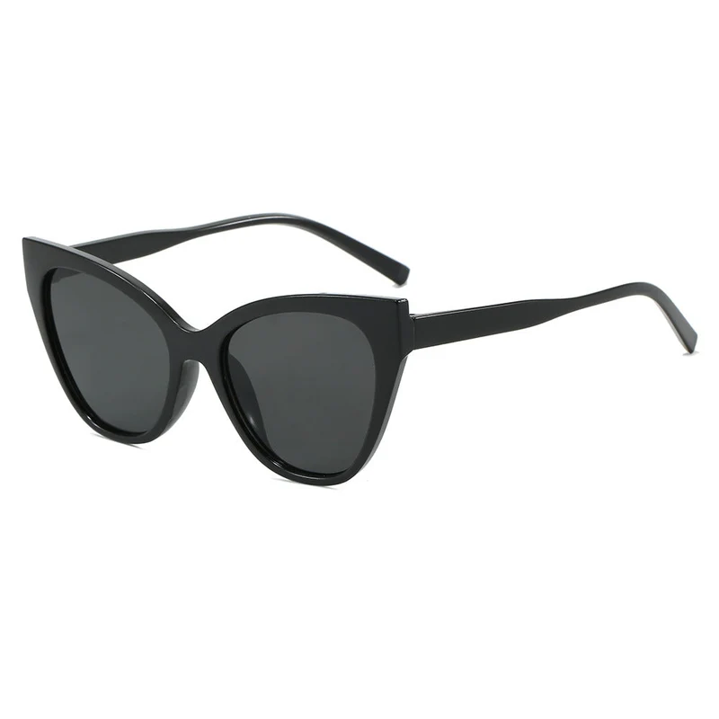 Dame Cat-Eye solbriller med UV-beskyttelse og moderne ramme Luvikno
