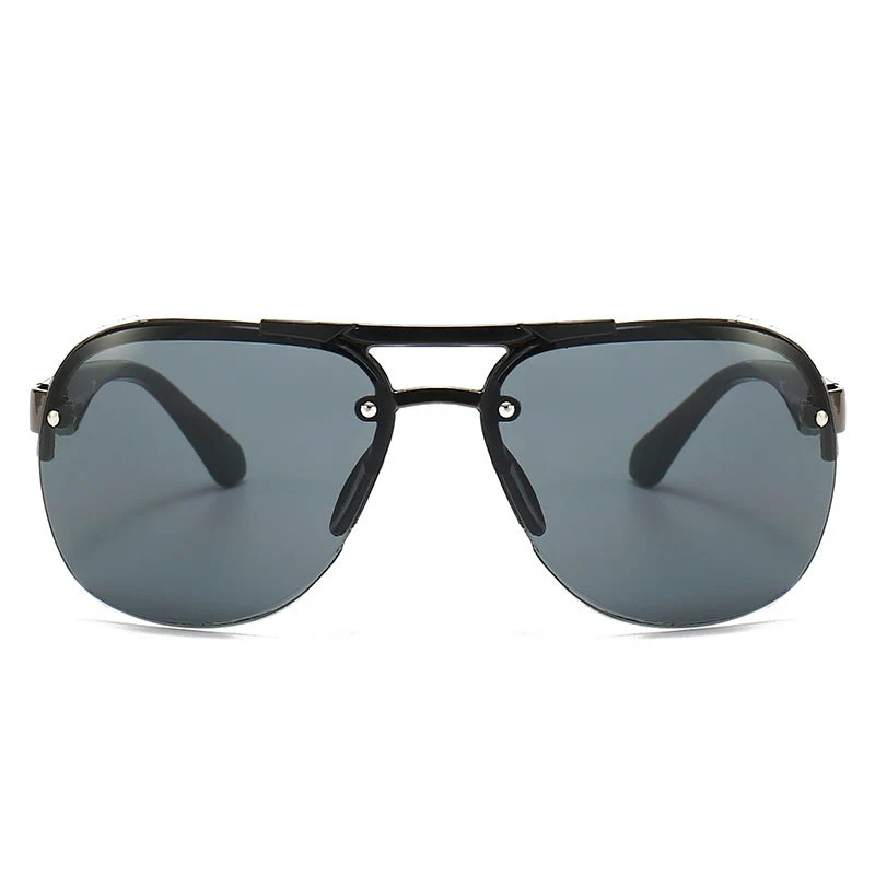 Herre sporty solbrille med moderne ramme Luvikno