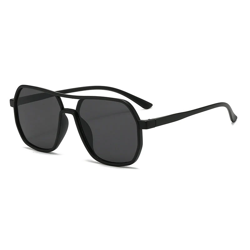 Dame trendy oversized solbriller i moderne design Luvikno