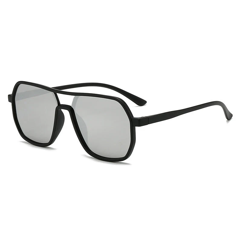 Dame trendy oversized solbriller i moderne design Luvikno