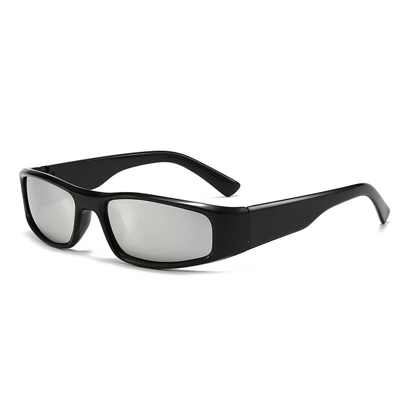 Dame sporty solbriller med robust ramme Luvikno