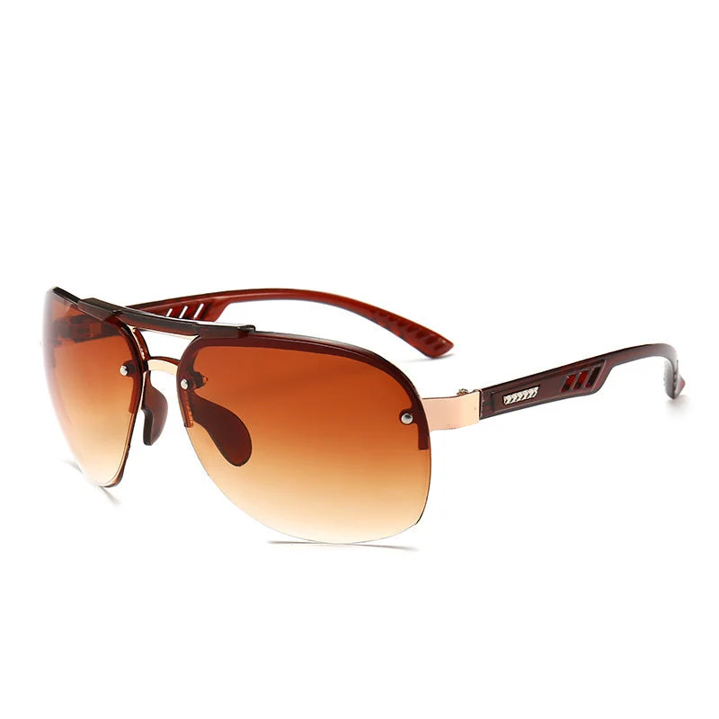 Damer Sporty solbrille med innovativ metallramme Luvikno