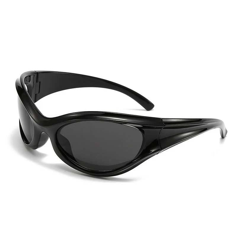 Dame sporty solbriller med aerodynamisk design og UV-beskyttelse Luvikno