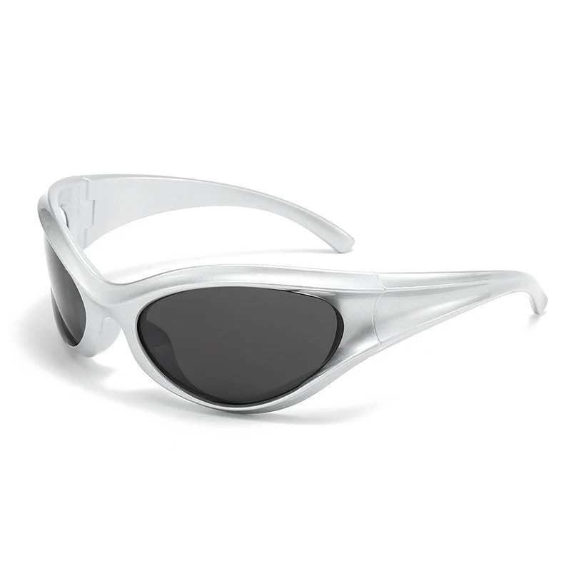Dame sporty solbriller med aerodynamisk design og UV-beskyttelse Luvikno