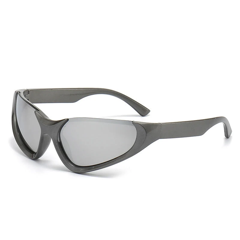 Damer sporty solbriller med aerodynamisk design Luvikno