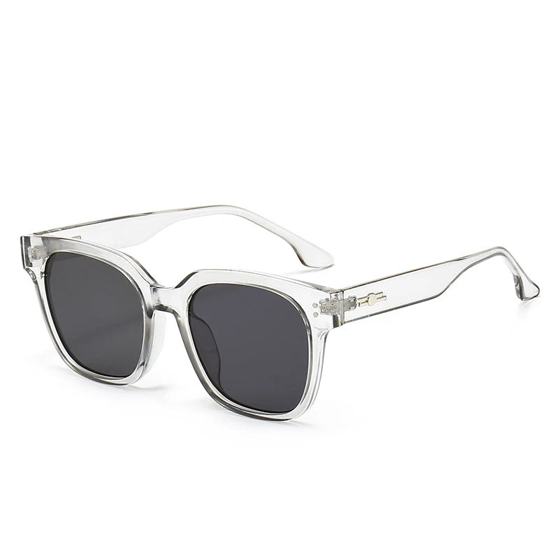 Dame firkantet solbrille med stilig ramme Luvikno