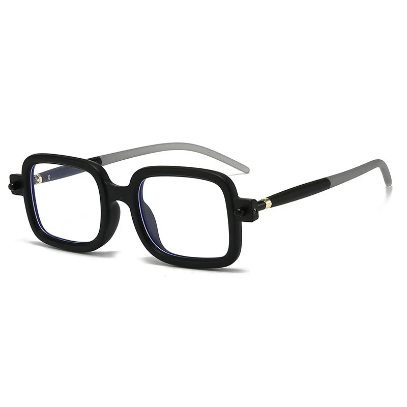 Dame moteriktig kvadratisk brille med stilige detaljer Luvikno