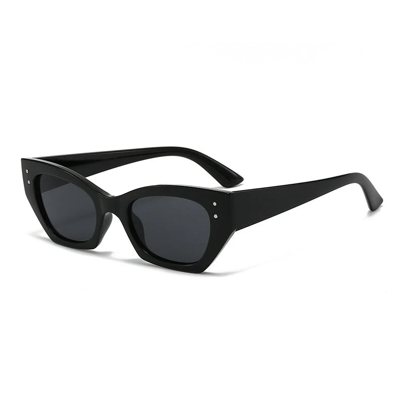 Dame moderne motefull solbrille i innovativt design Luvikno
