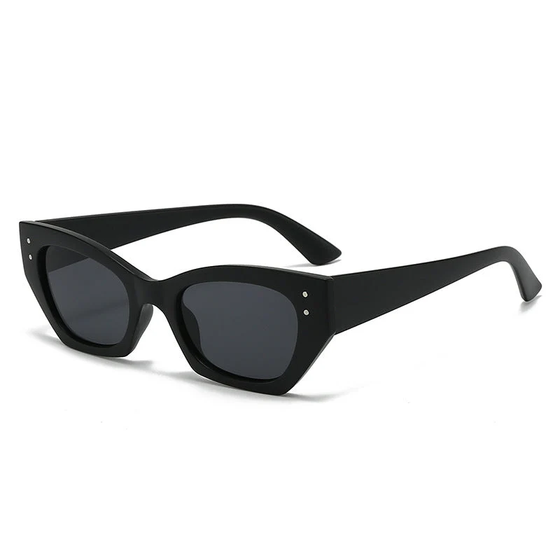 Dame moderne motefull solbrille i innovativt design Luvikno
