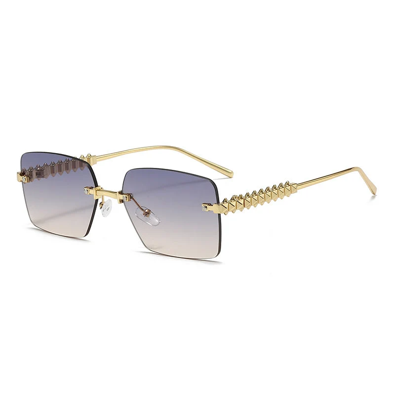 Dame ekstravagant firkantet brille Luvikno
