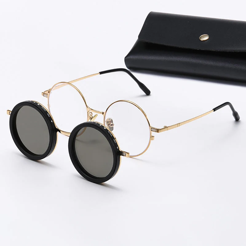 Dame multifunksjonell solbrille med avtakbare linser Luvikno