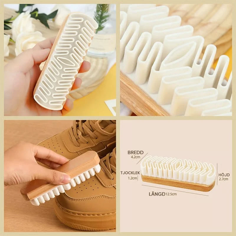 Velora Premium Brush — Få suedestøvlene dine til å skinne, helt kjemikaliefri! | Luvikno