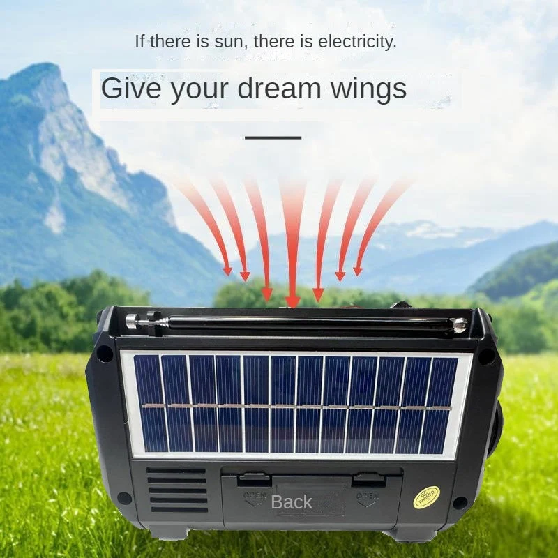 TerraWave Solar Radio — Frihet og kraft for ubegrensede eventyr og perfekt lyd overalt | Luvikno