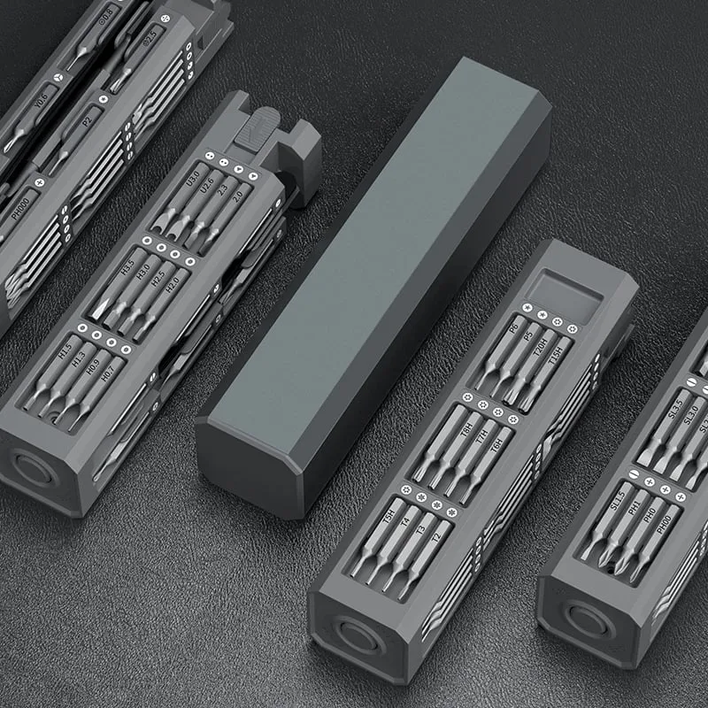 PowerGlide 40-i-1 Mini Elektrisk Skrutrekker — Perfekt kontroll for feilfrie, stressfrie reparasjoner | Luvikno
