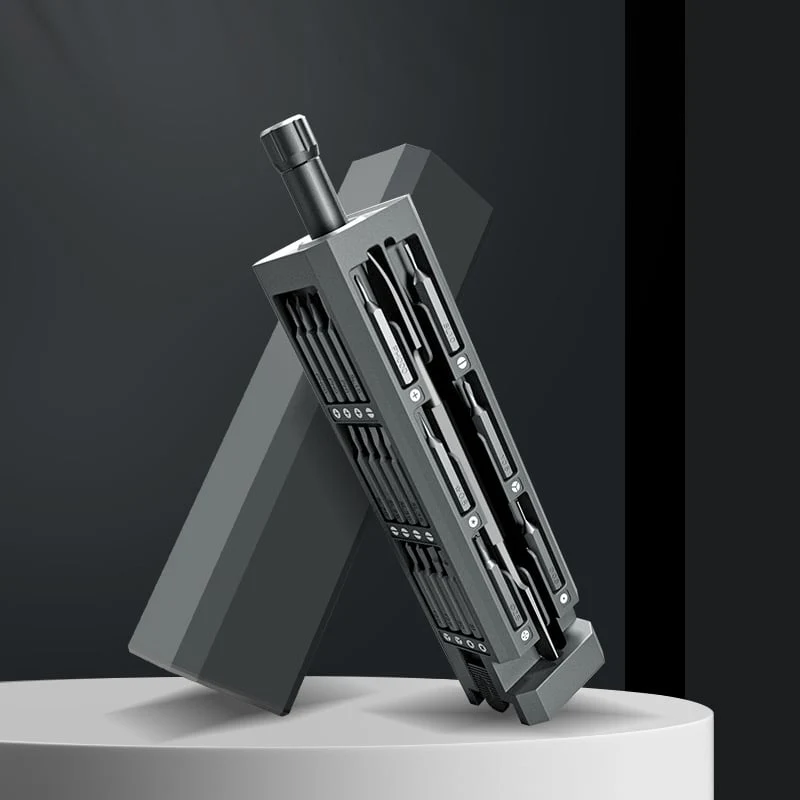 PowerGlide 40-i-1 Mini Elektrisk Skrutrekker — Perfekt kontroll for feilfrie, stressfrie reparasjoner | Luvikno