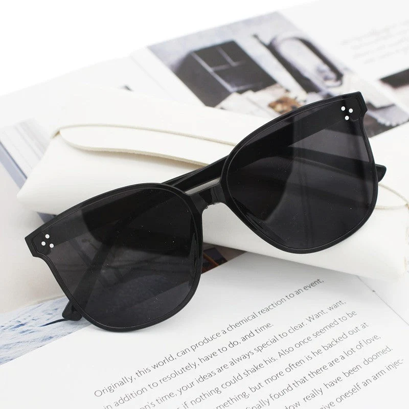 Dame Oversized Solbriller med elegant design Luvikno