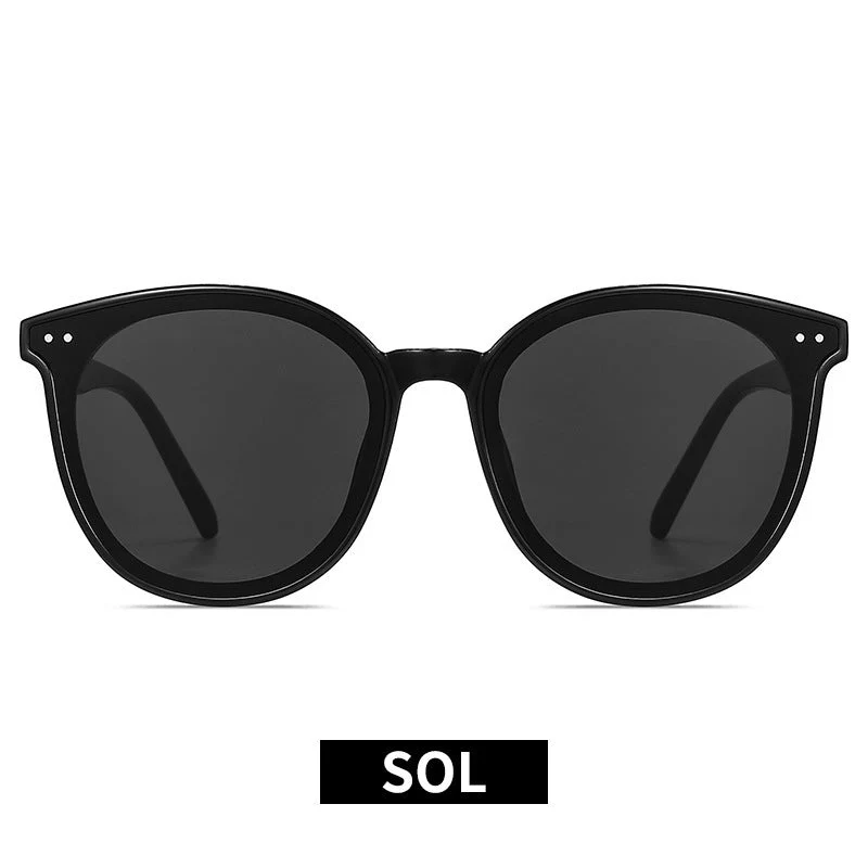 Dame Oversized Solbriller med elegant design Luvikno