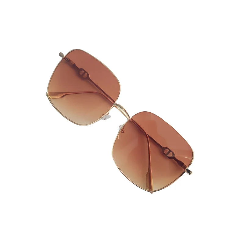 Dame Elegant Oversized Solbrille med Firkant-Design og UV-Beskyttelse Luvikno