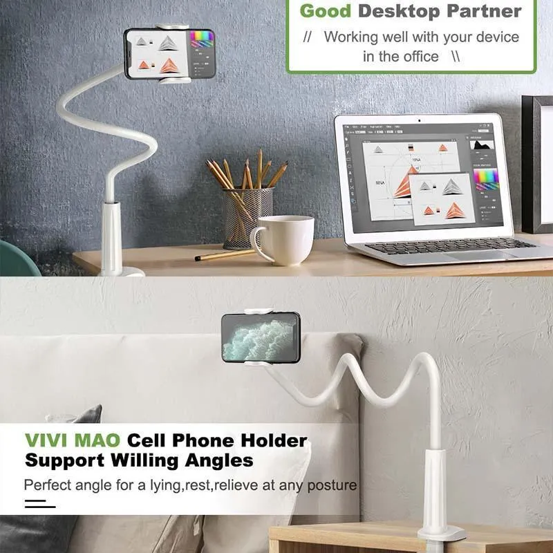 FlexiHold 360° Stativ — Avslappet komfort for armer, nakke & perfekt frihet i alle vinkler | Luvikno