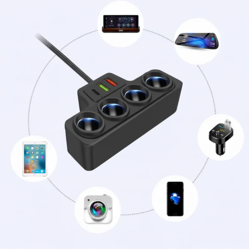 VoltMaxx 7-i-1 PowerHub — Lader alle enheter samtidig og vær trygt og stressfritt tilkoblet til enhver tid | Luvikno