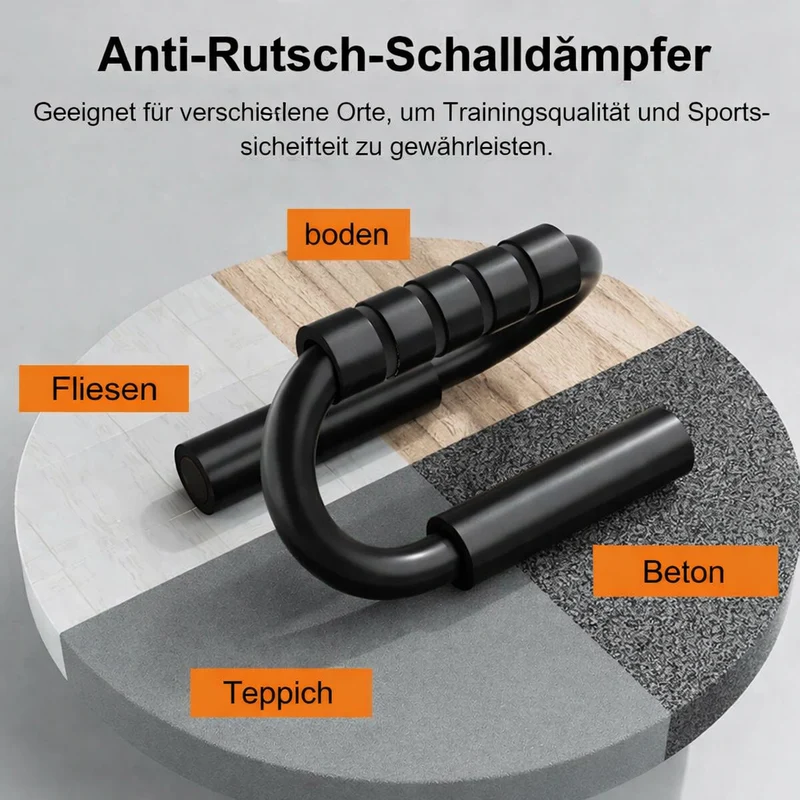PowerWrist Push-Up Grips — Tren smertefritt og frigjør musklene dine kraftfullt | Luvikno
