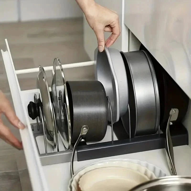 KitchenClarity — Endelig sømløs perfekt organisering for dine favorittpanner og mer! | Luvikno