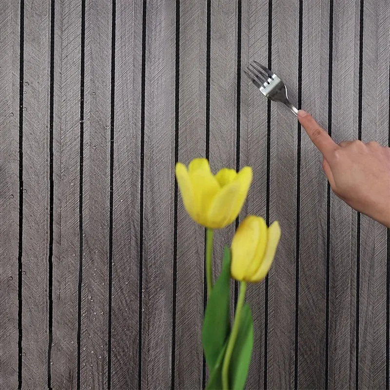 HoutLook Veggpaneler – Selvheftende 3D PVC Veggdekke for Rask Livseffekt | Luvikno
