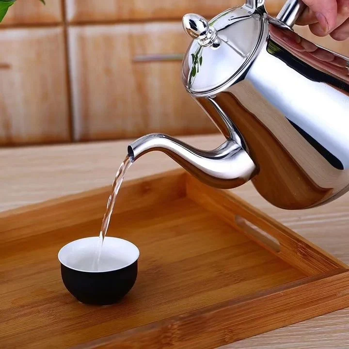 KookPro Induksjonskoker med Filter – Rustfritt Stål Plystrekanne for Alle Komfyrer | Luvikno