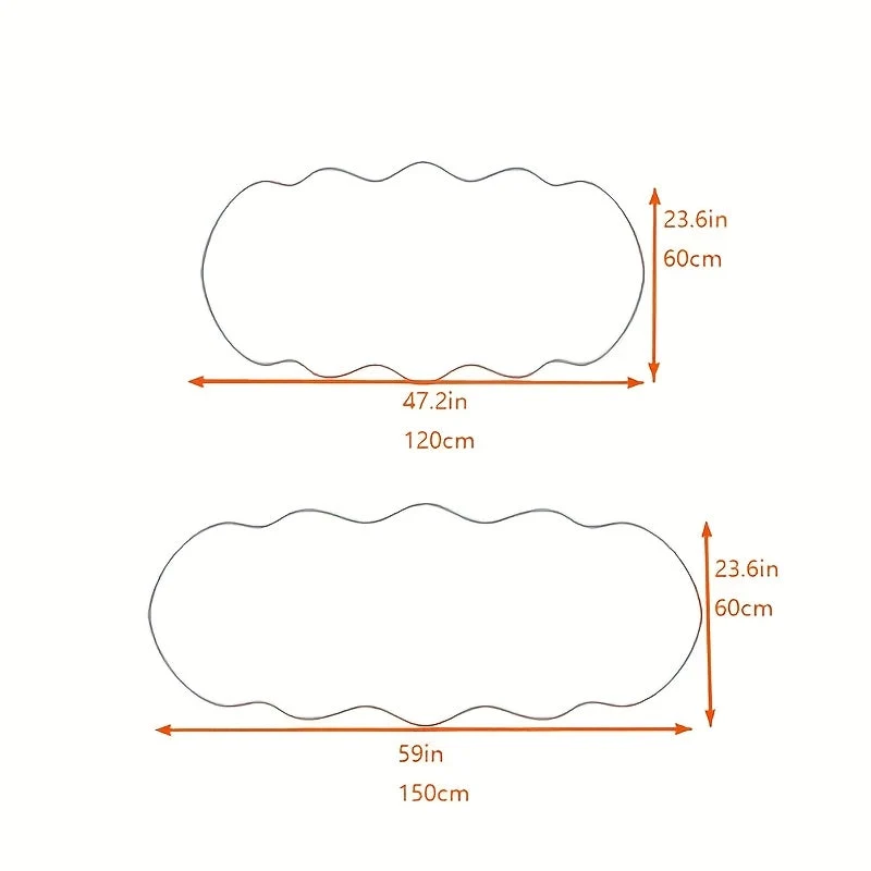 VelvetSoft Comfort Teppe – Vaskbart antiskli plysj gulvmatte for ethvert rom | Luvikno