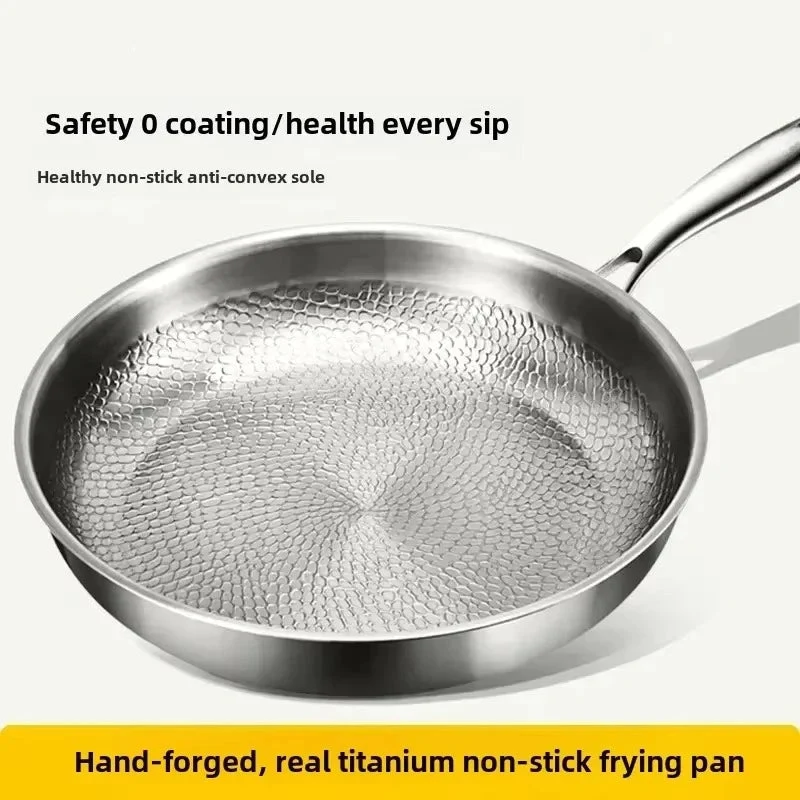 TitanForge Forged Titanium Stekepanne med Non-stick Belegg | Luvikno