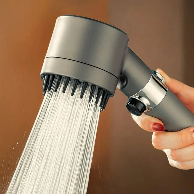 PowerStraal Dusjhode med Filter og 3 Justerbare Sprayalternativer | Luvikno